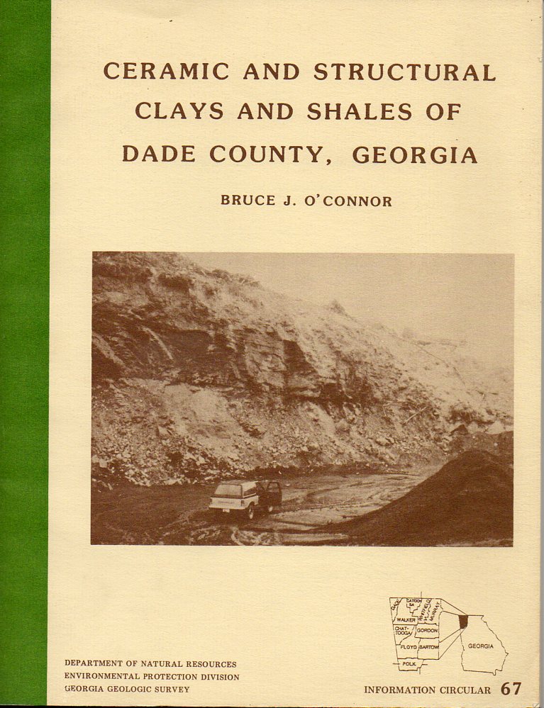 Image for Ceramic and Structural Clays and Shales of Dade County, Georgia