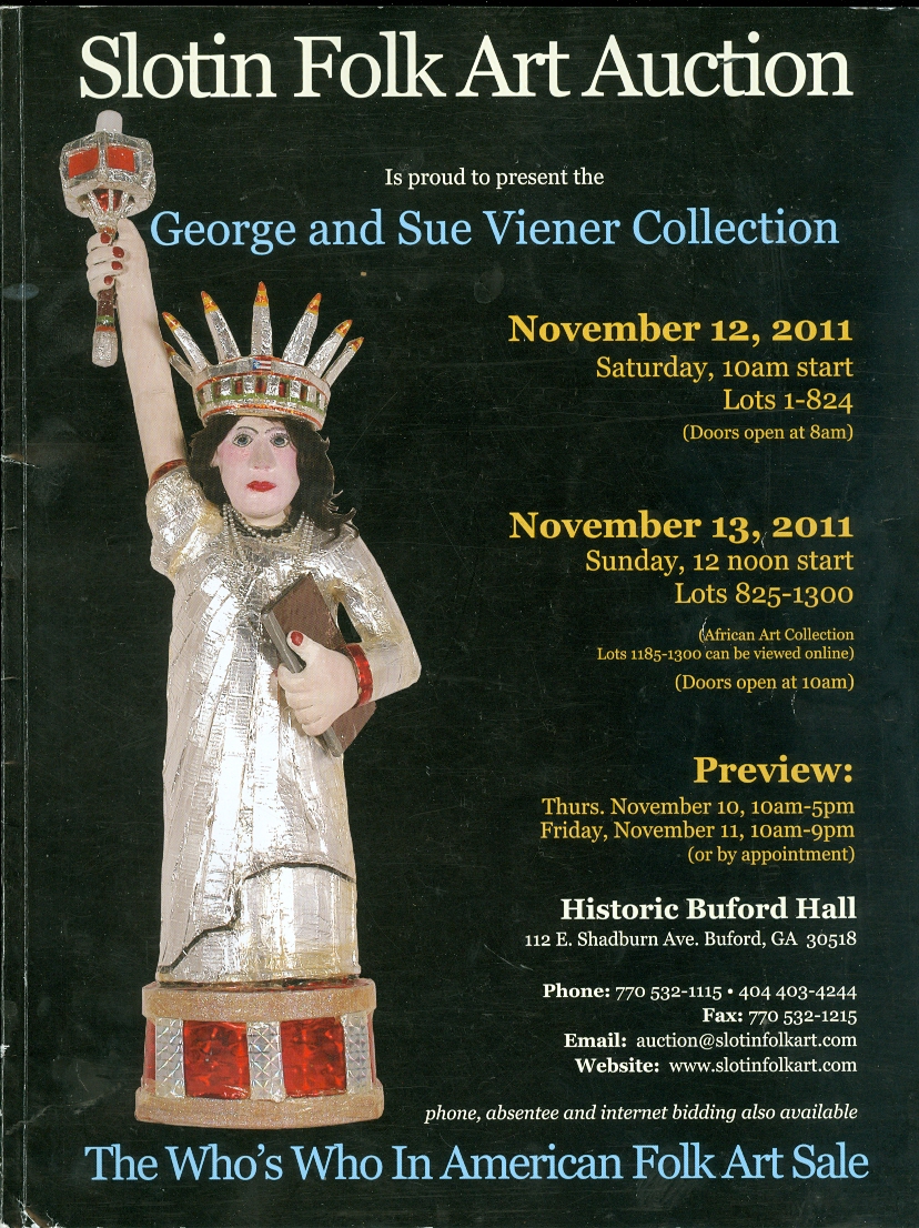 Image for Slotin Folk Art Auction George and Sue Viener Collection