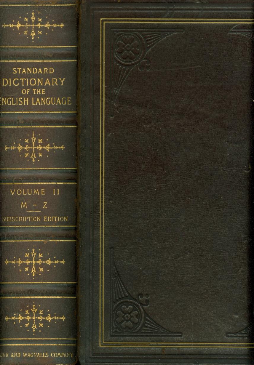 Image for A Standard Dictionary of the English Language
