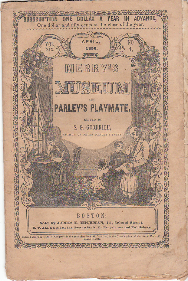 Image for Merry's Museum and Parley's Playmate