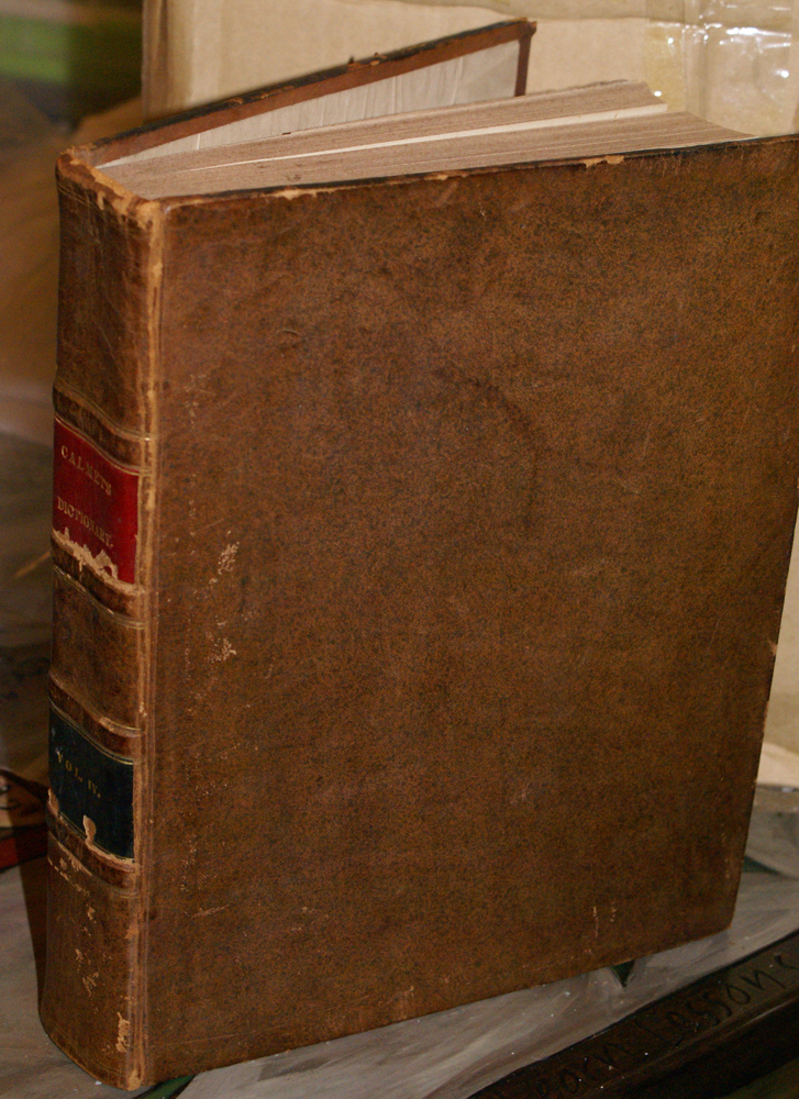Image for Calmet's Dictionary, Volume 4 Scripture Illustrated by Means of Natural Science, Etc.
