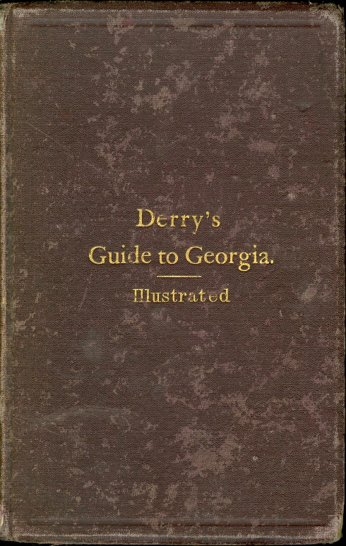 Image for Georgia: a Guide to its Cities, Towns, Scenery, and Resources With Tables Containing Valuable Information for Persons Desiring to Settle or to Make Investments Within the Limits of the State