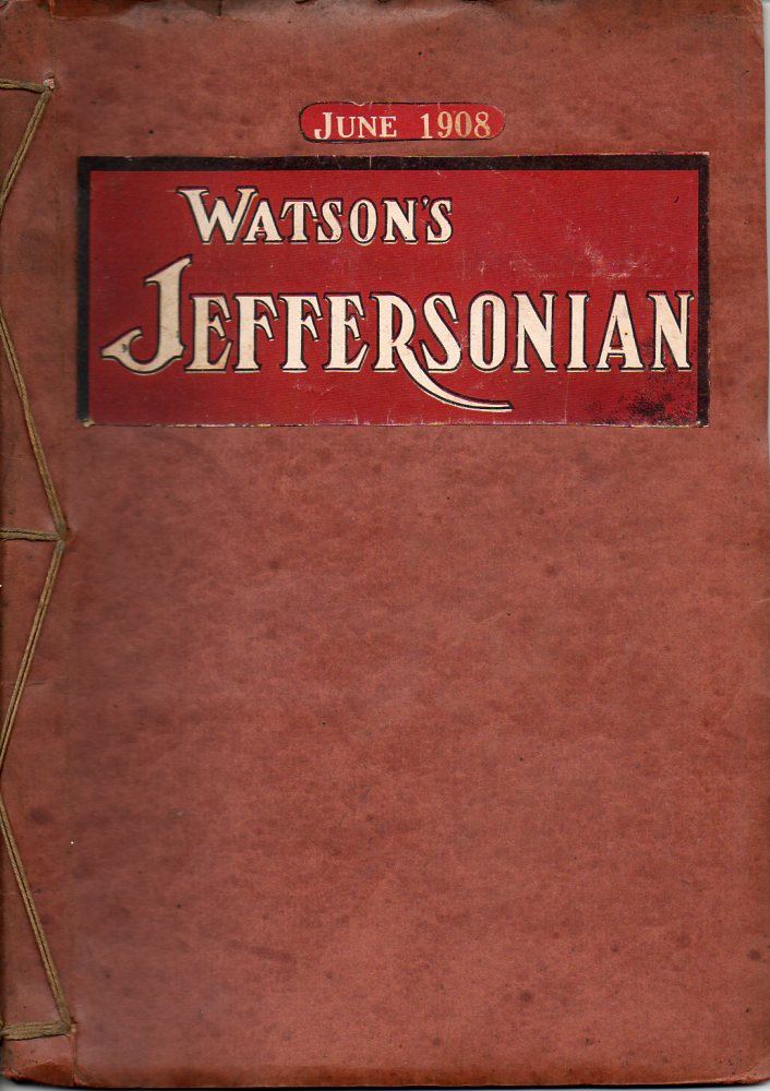 Image for Watson's Jeffersonian Magazine June 1908