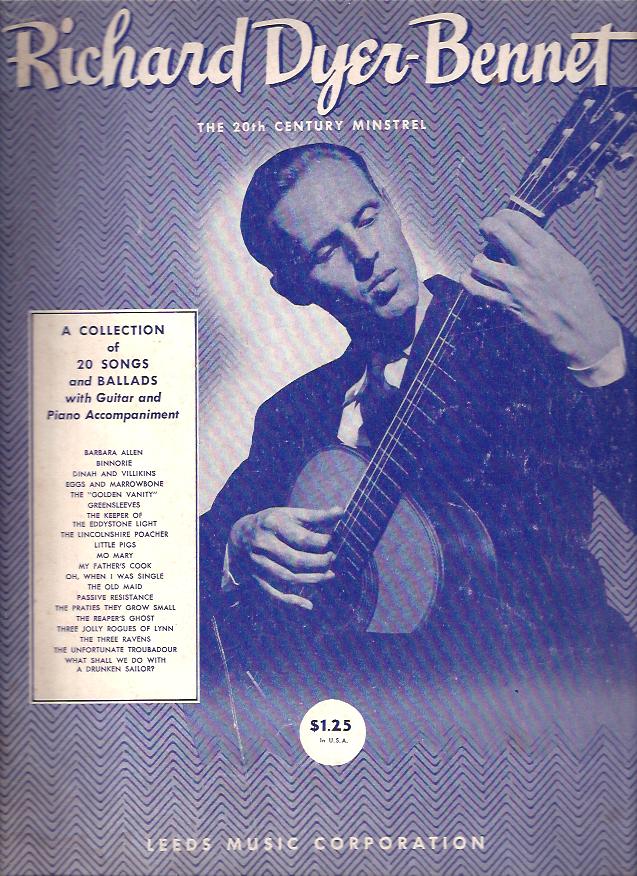 Image for Richard Dyer-Bennet The 20th Century Minstrel