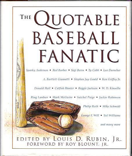 Image for The Quotable Baseball Fanatic