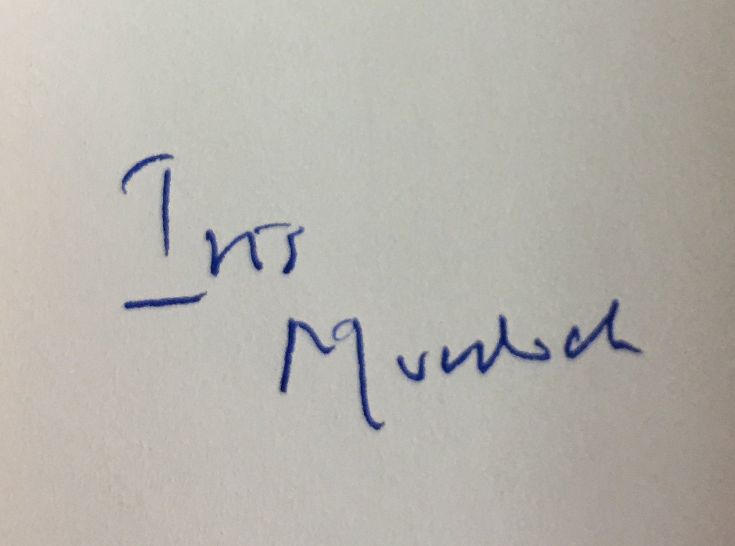Image for Murdoch, Iris