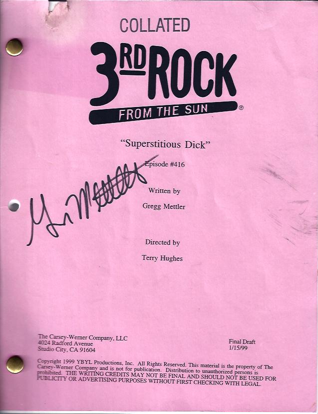 Image for Collated 3rd Rock from the Sun -- Superstitious Dick Episode #416