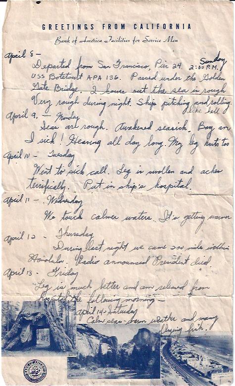 Image for World War II Soldier's Diary