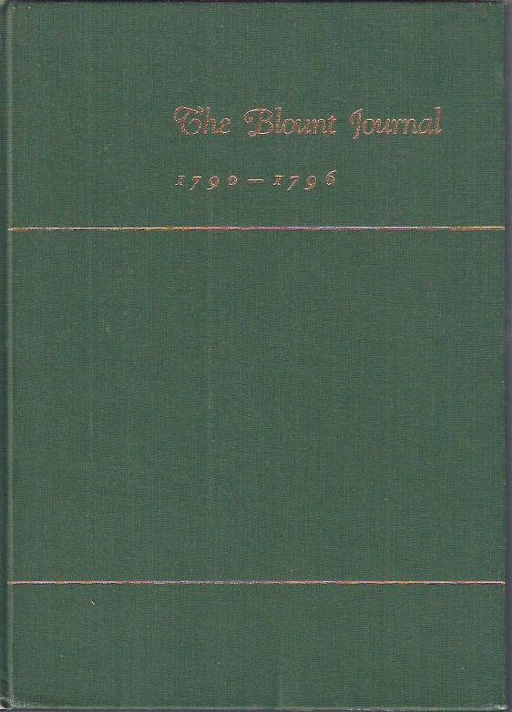 Image for The Blount Journal, 1790-1796