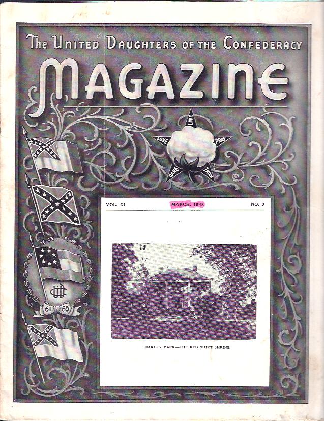 Image for The United Daughters of the Confederacy Magazine
