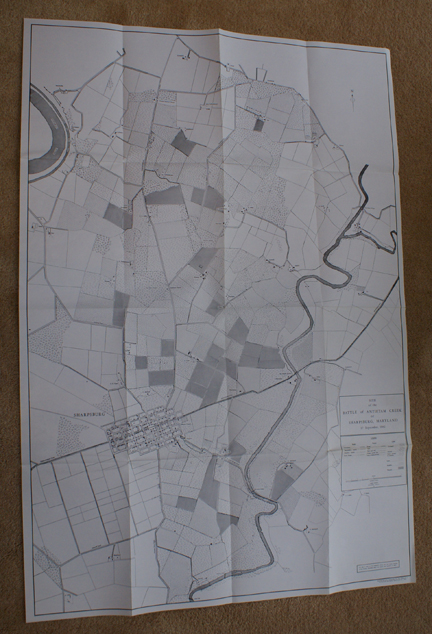 Image for Site of the Battle of Antietam Creek, or Sharpsburg, Maryland -- Map