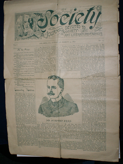 Image for Society, a Journal Devoted to Society, Art, Literature & Fashion