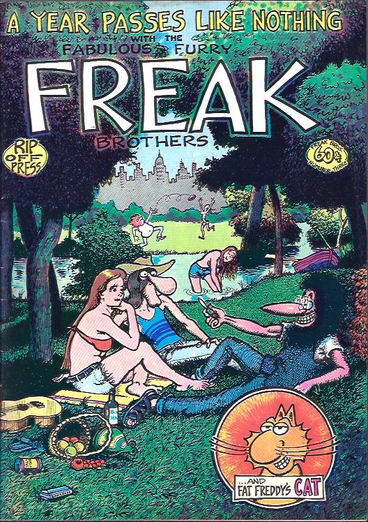 Image for A Year Passes like Nothing with the Fabulous Furry Freak Brothers, No. 3