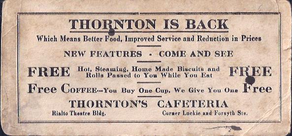 Image for Thrornton Is Back, Blotter