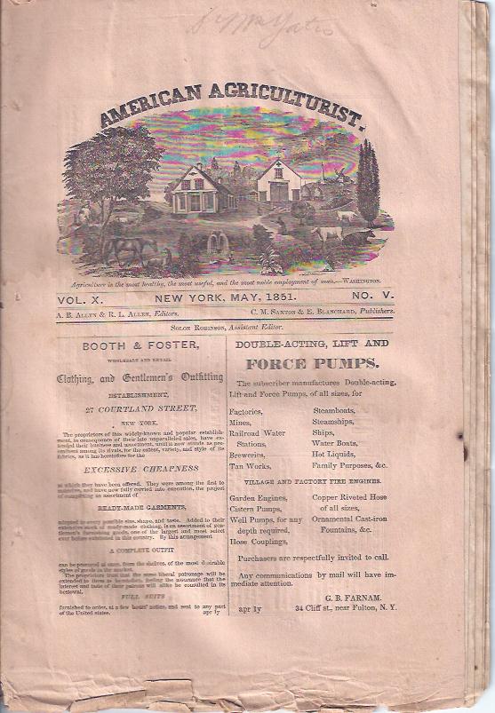Image for American Agriculturist