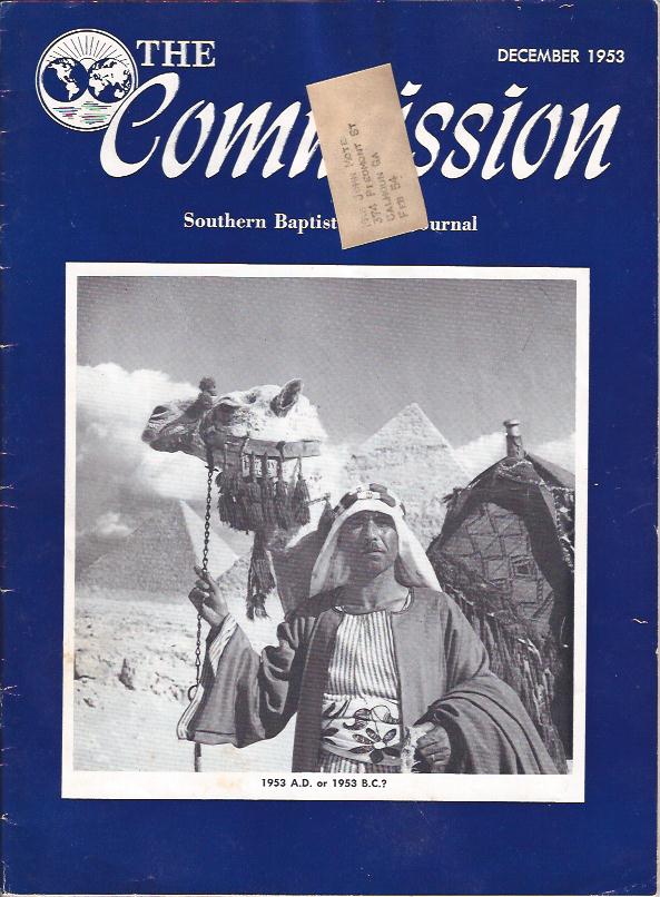 Image for The Commission, the Christian Index : Southern Baptist World Journal