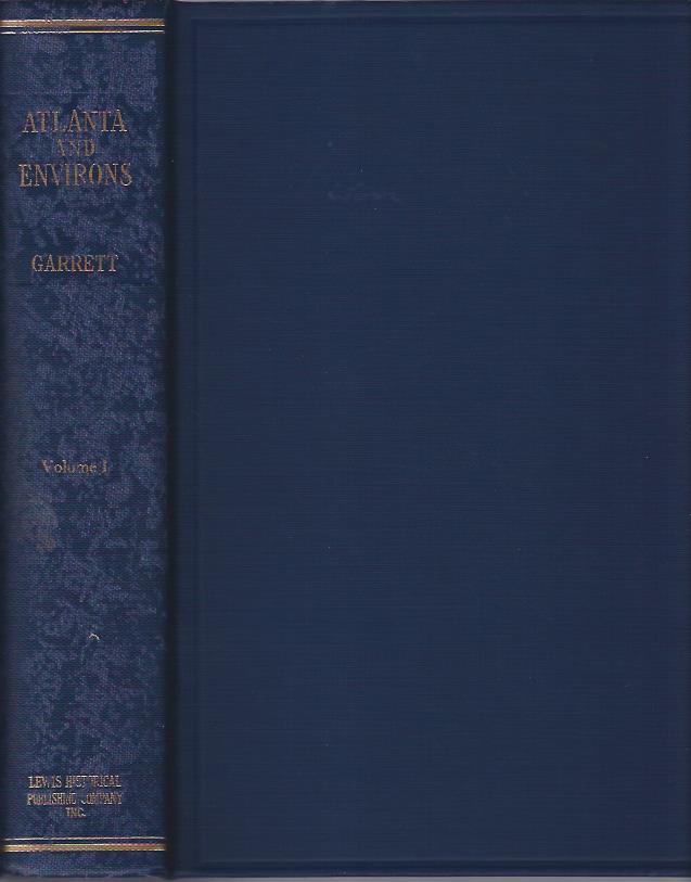 Image for Atlanta and Environs : a Chronicle of its People and Events, Vols. 1 - 3