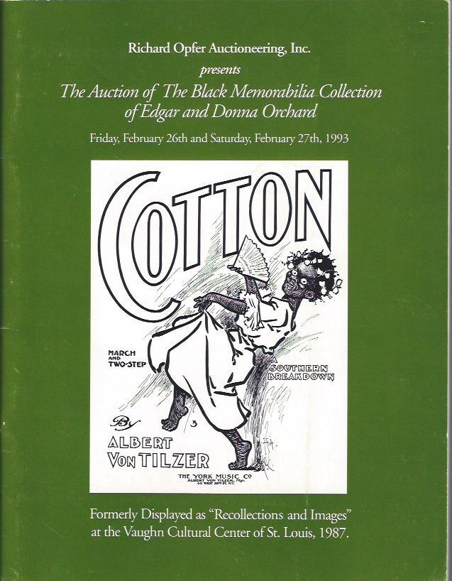 Image for The Auction of the Black Memorabilia Collection of Edgar and Donna Orchard