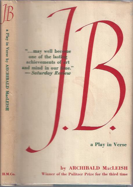 Image for J. B. : A Play in Verse