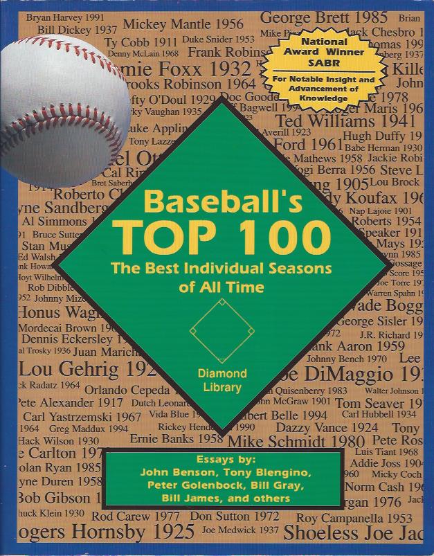 Image for Baseball's Top 100 : the Best Individual Seasons of all Time