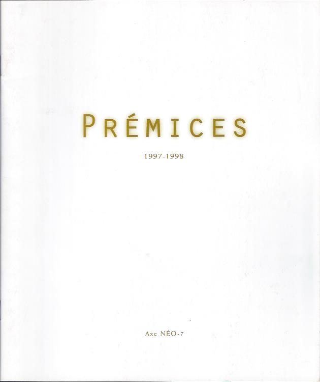 Image for Premices, 1997-1998