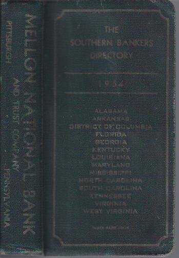 Image for The Southern Bankers Directory, 1954 Edition