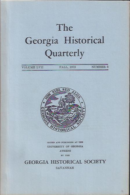 Image for The Georgia Historical Quarterly, Fall, 1973
