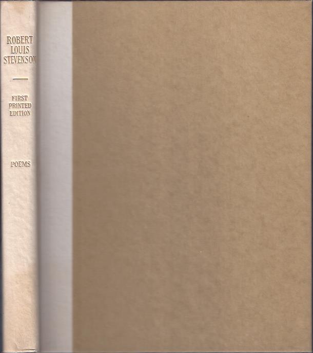 Image for Poems of Robert Louis Stevenson: Hitherto Unpublished