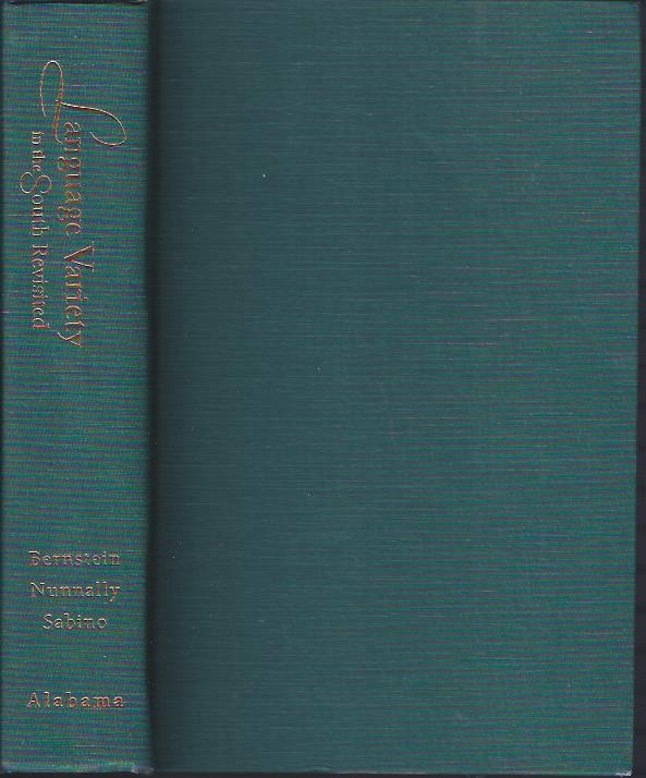 Image for Language Variety in the South Revisited
