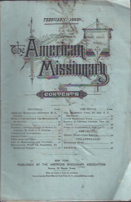 Image for The American Missionary, February, 1883