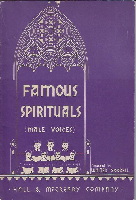 Image for Famous Spirituals (Male Voices)