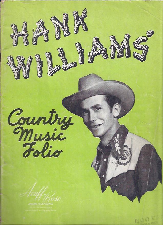 Image for Hank Williams Country Music Folio