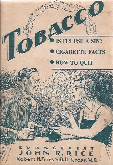 Image for Tobacco, is its Use a Sin?