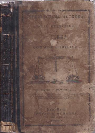 Image for Intellectual Algebra or, Oral Exercises in Algebra; For Common Schools