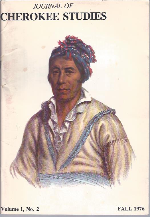 Image for Journal of Cherokee Studies, Fall 1976