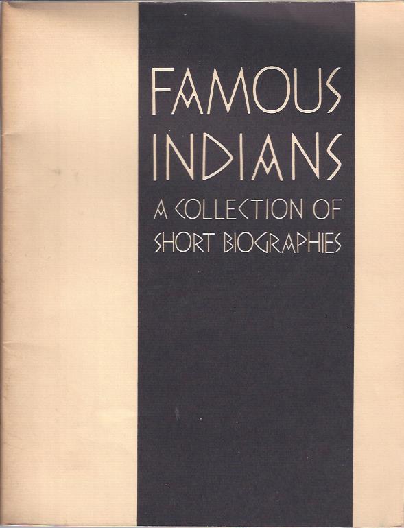 Image for Famous Indians: A Collection of Short Biographies