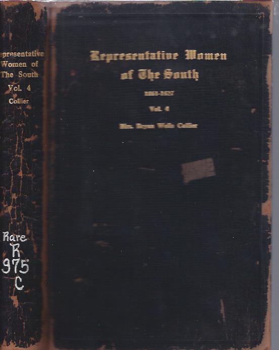 Image for Representative Women of the South, 1861-1927, Vol. 4