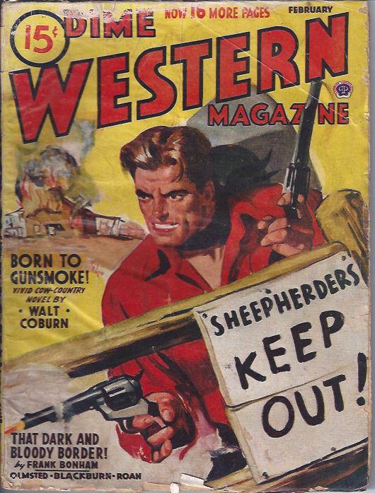 Image for Dime Western Magazine, February, 1945