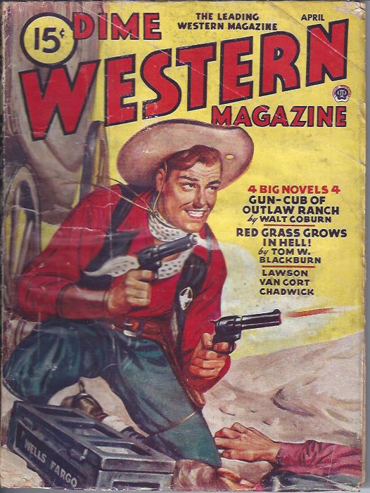Image for Dime Western Magazine, April, 1946