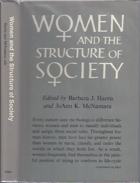 Image for Women and the Structure of Society
