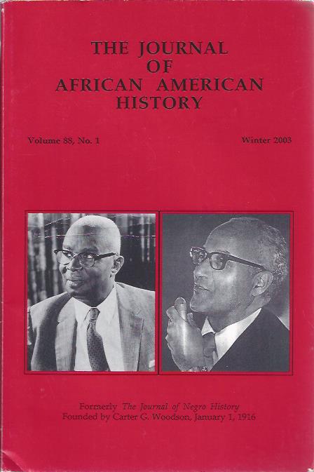 Image for The Journal of African American History, Winter 2003