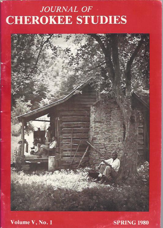 Image for Journal of Cherokee Studies