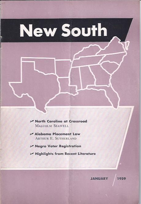 Image for New South, January 1959