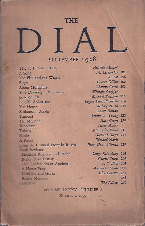 Image for The Dial, September, 1928