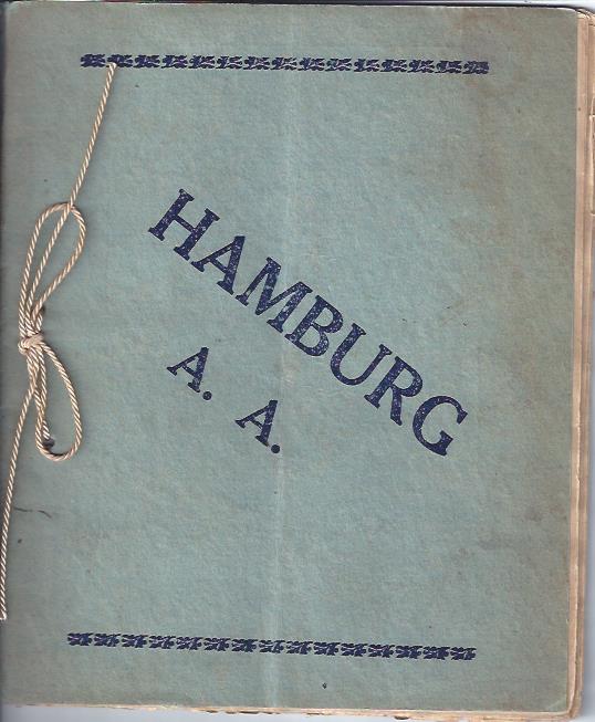 Image for Hamburg Athletic Association Program, January 20, 1912