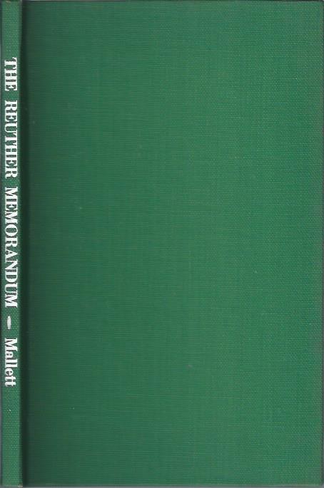 The Reuther Memorandum: Its Applications and Implications Image for The Reuther Memorandum: Its Applications and Implications