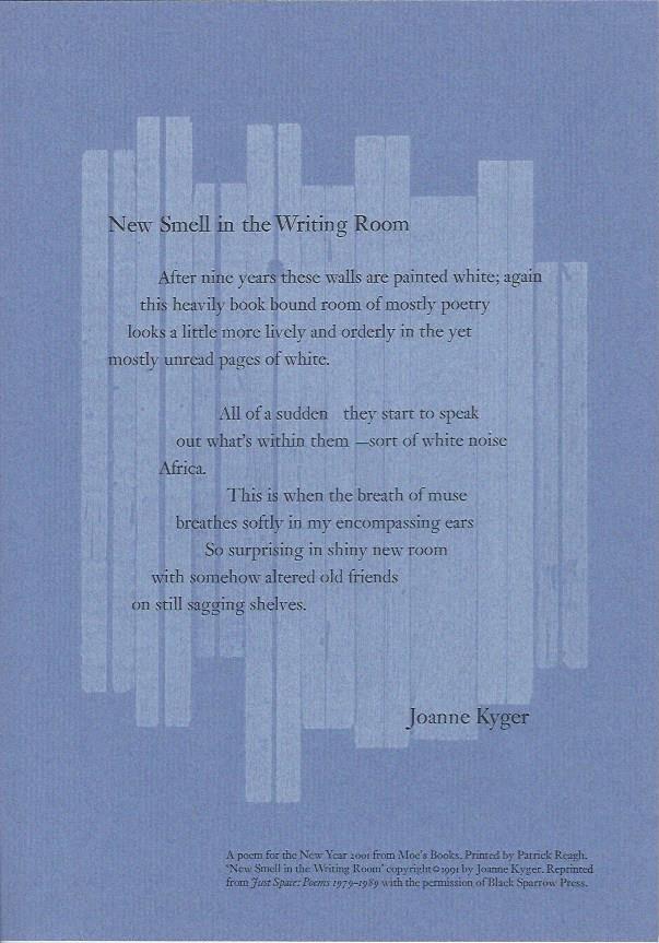 Image for New Smell in the Writing Room -- Broadside