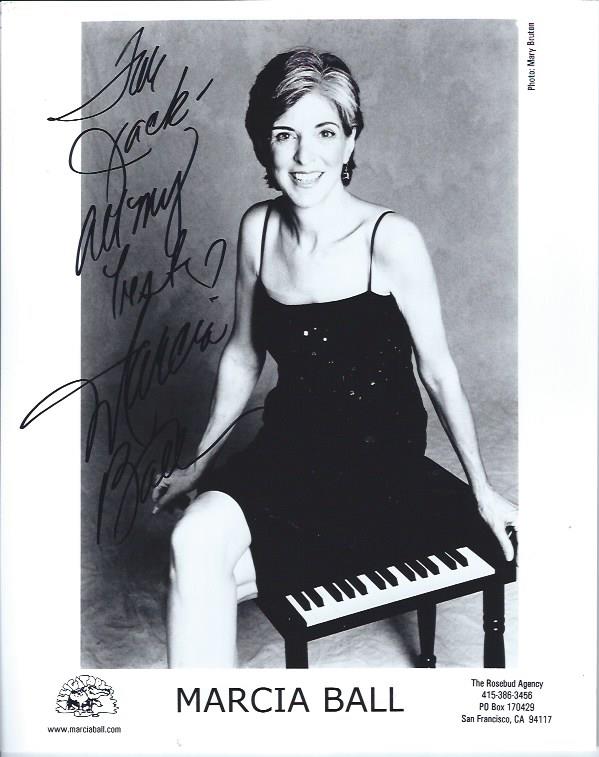 Image for Autographed photograph of Marcia Ball