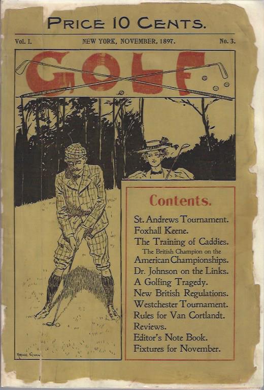 Image for Golf, November, 1897