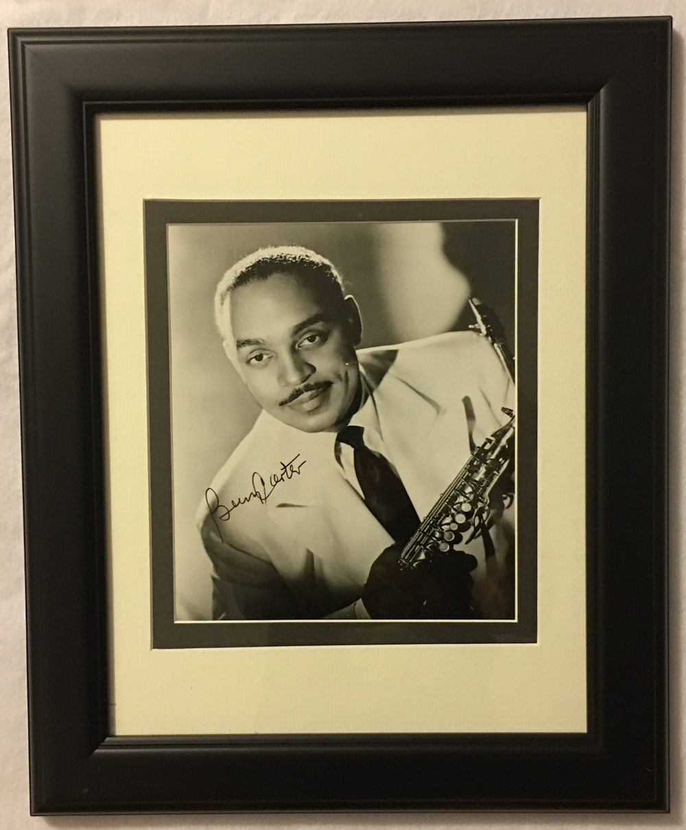 Image for Signed Photo of Benny Carter, Framed